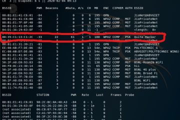 Hack wifi using kali linux